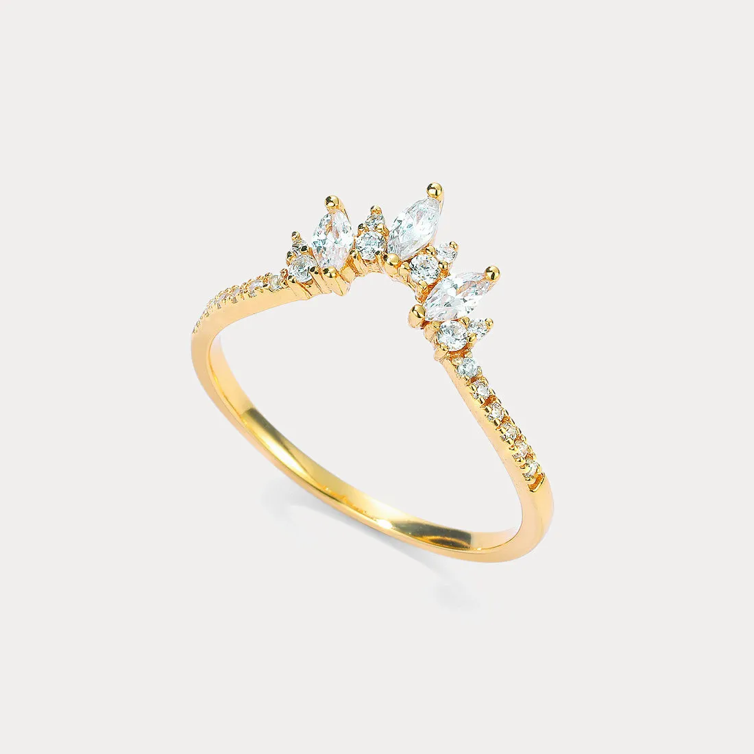 Opal Crown Vintage Ring