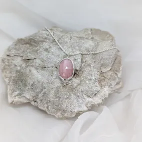 Pink Opal Necklace