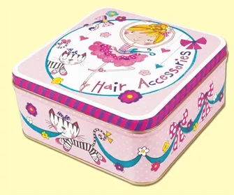 Rachel Ellen Ballerina Hair Accessories Tin