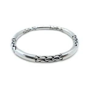 Rupana Bohemian Style Silver Bangle