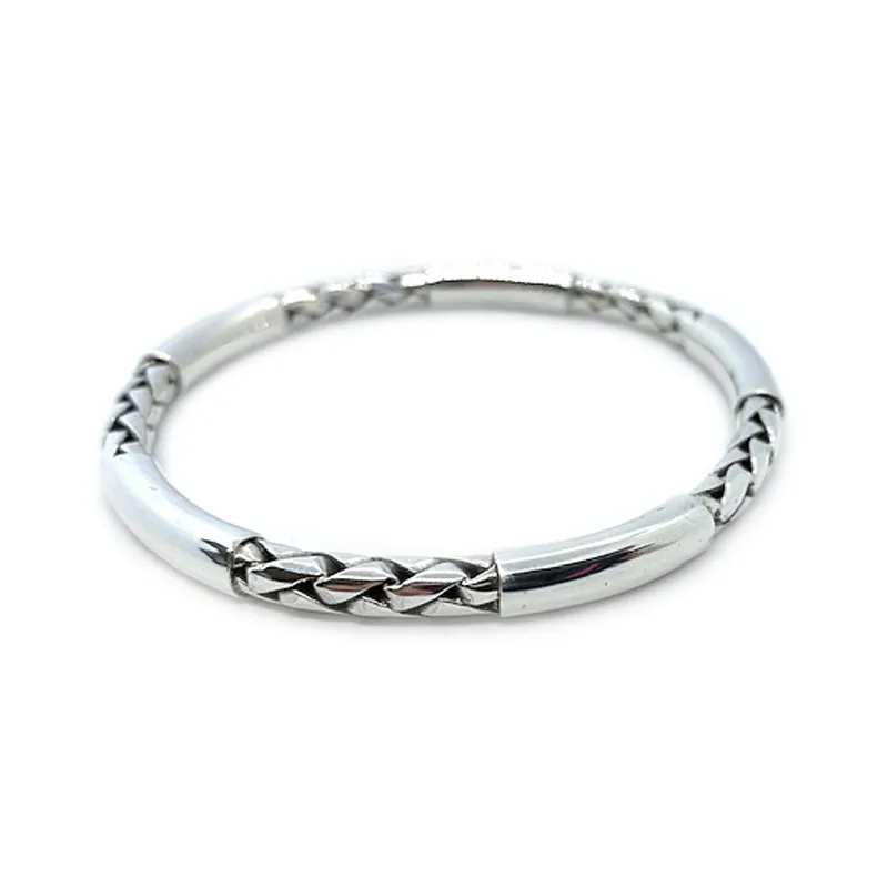 Rupana Bohemian Style Silver Bangle