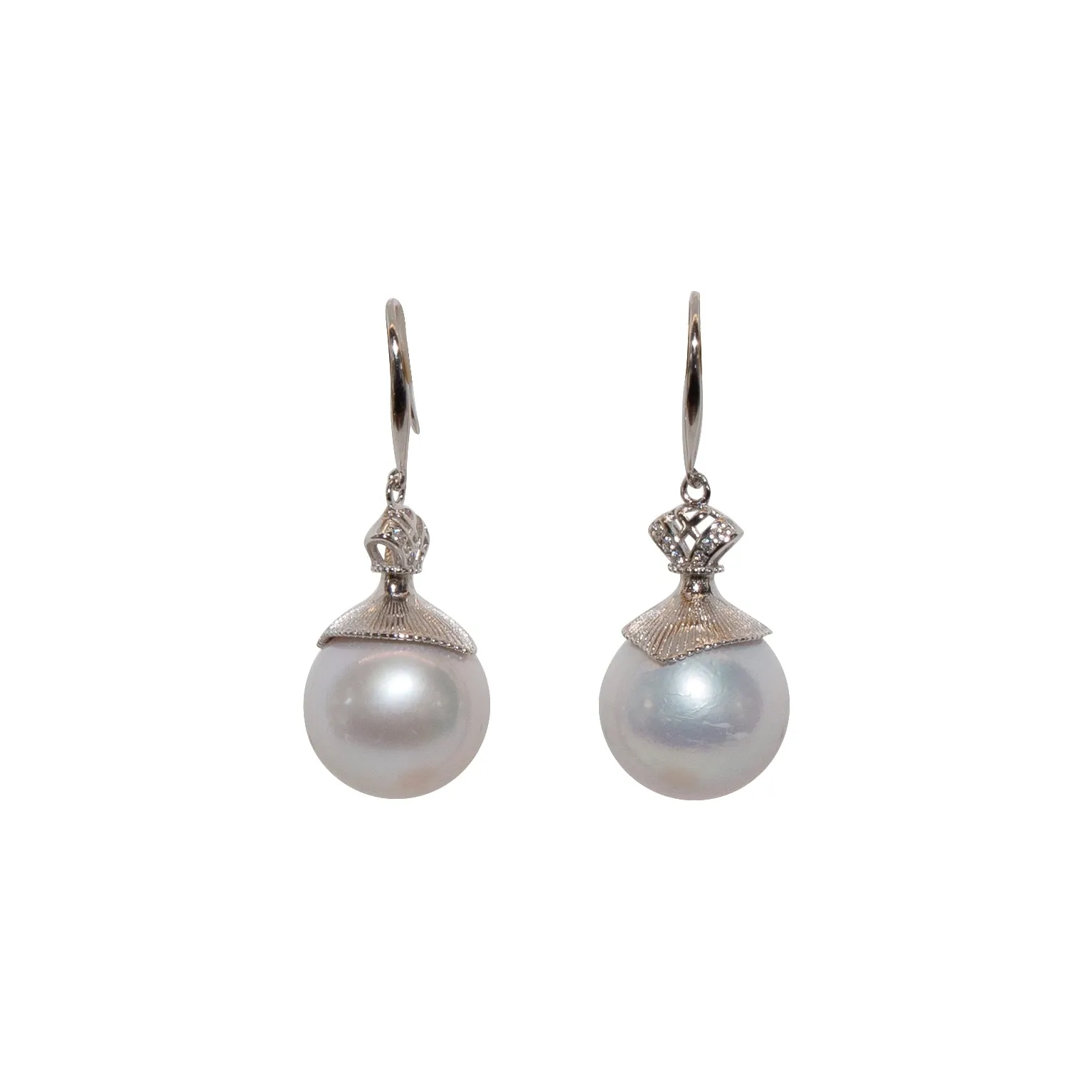 Silver Queen Drop Earrings