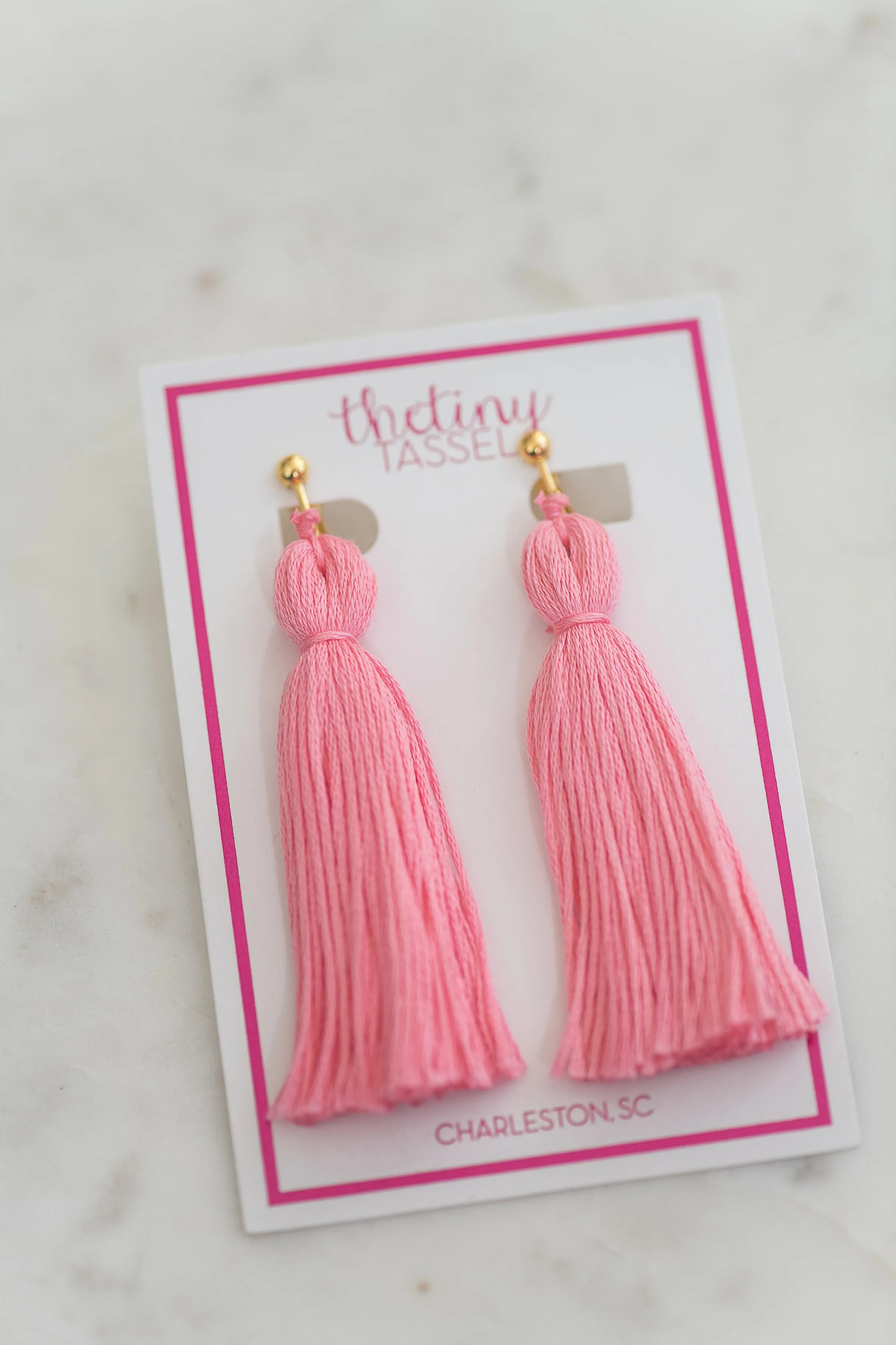 The Corinne Clip-On Tassel Earring