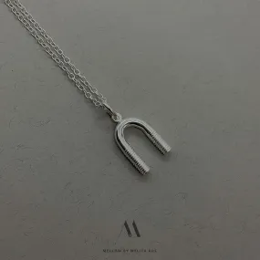 Unisex sterling silver necklace N4/SiEV5