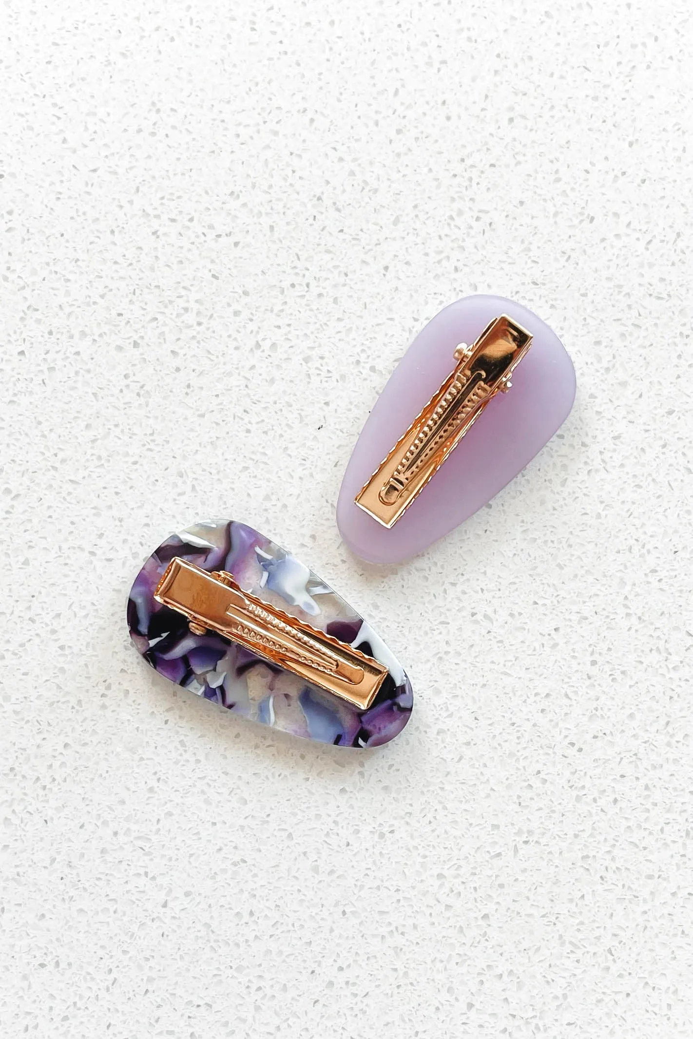 VALERIE HAIR CLIP SET / LILAC