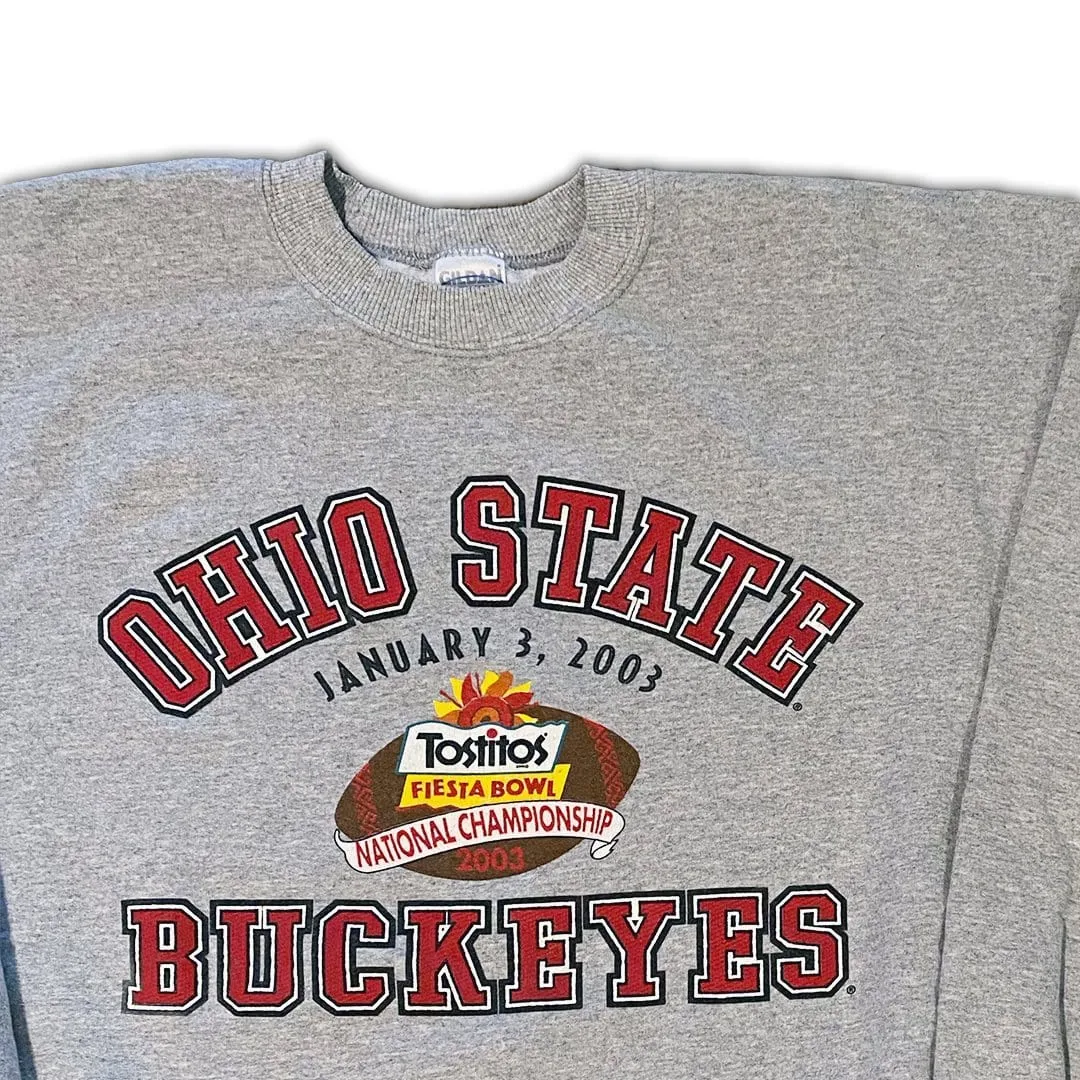 Vintage '03 Ohio State Tostito Fiesta Bowl Crewneck (XL/XXL)