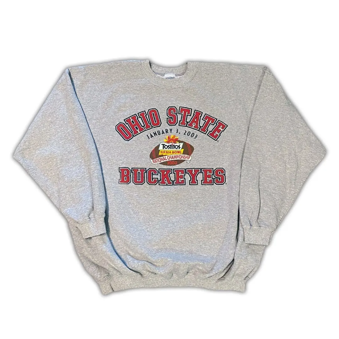 Vintage '03 Ohio State Tostito Fiesta Bowl Crewneck (XL/XXL)