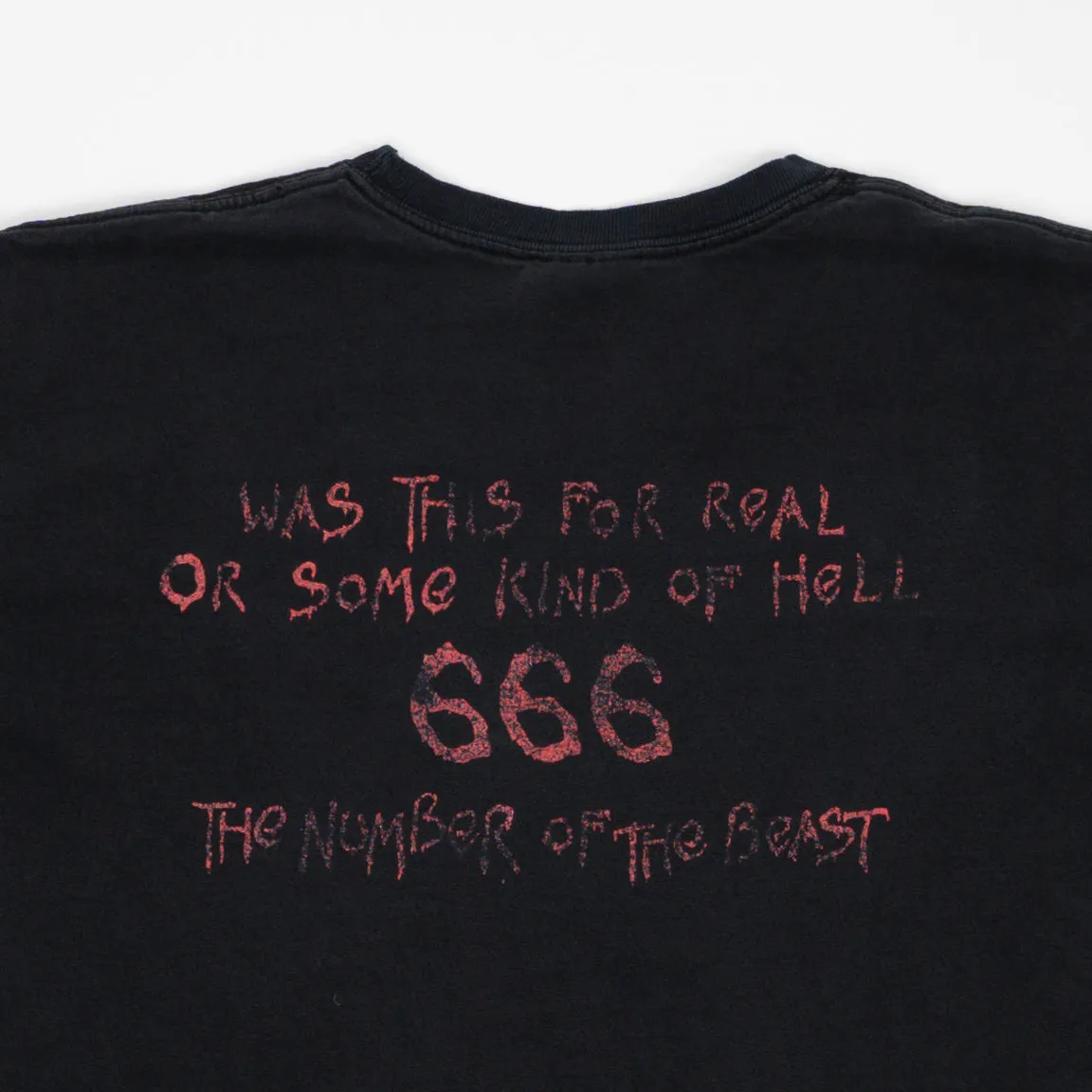 Vintage '82 Black Iron Maiden 'The Number of the Beast' Tee