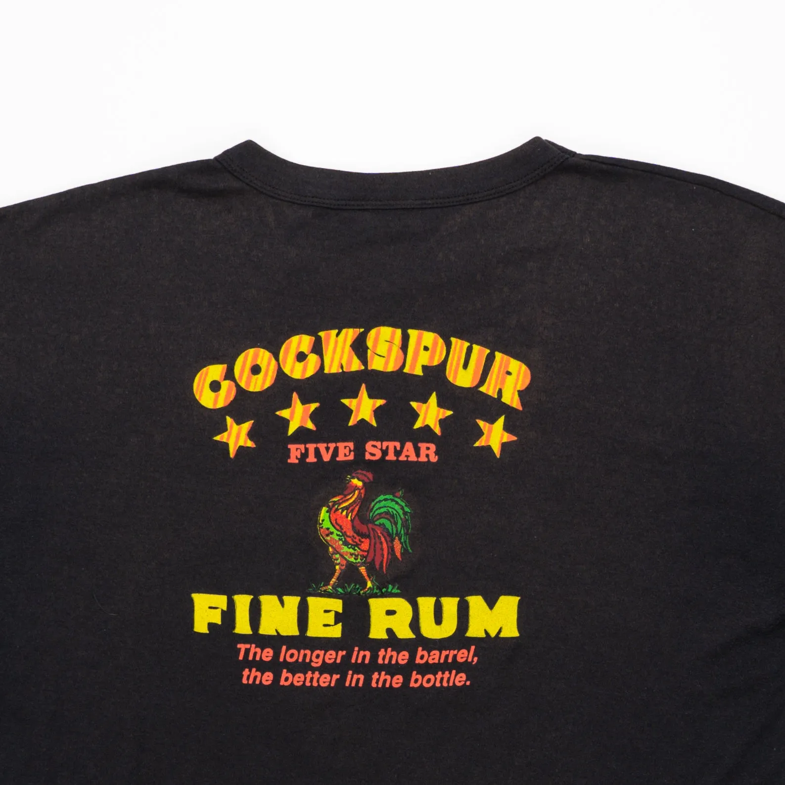 Vintage '90 Cockspur Rum Go for Fold Barbados Tee (L)