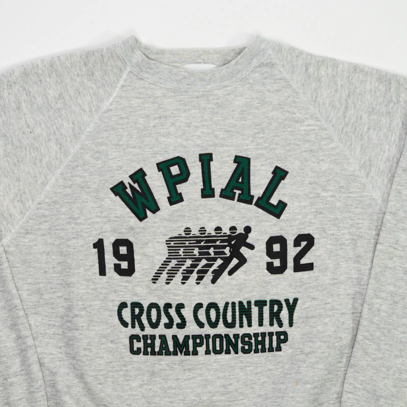 Vintage '92 Grey WPIAL Cross Country Championship Crewneck (L)