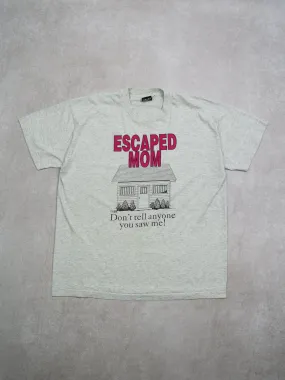 Vintage '94 Grey Escaped Mom Tee (L)