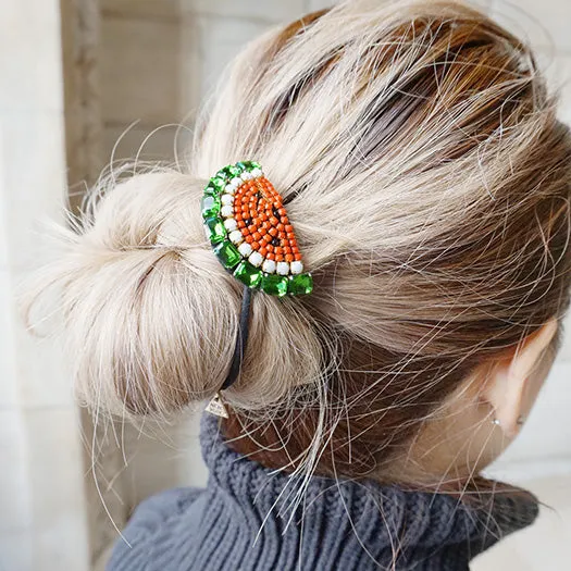 Watermelon- Hair Tie & Hair Pin