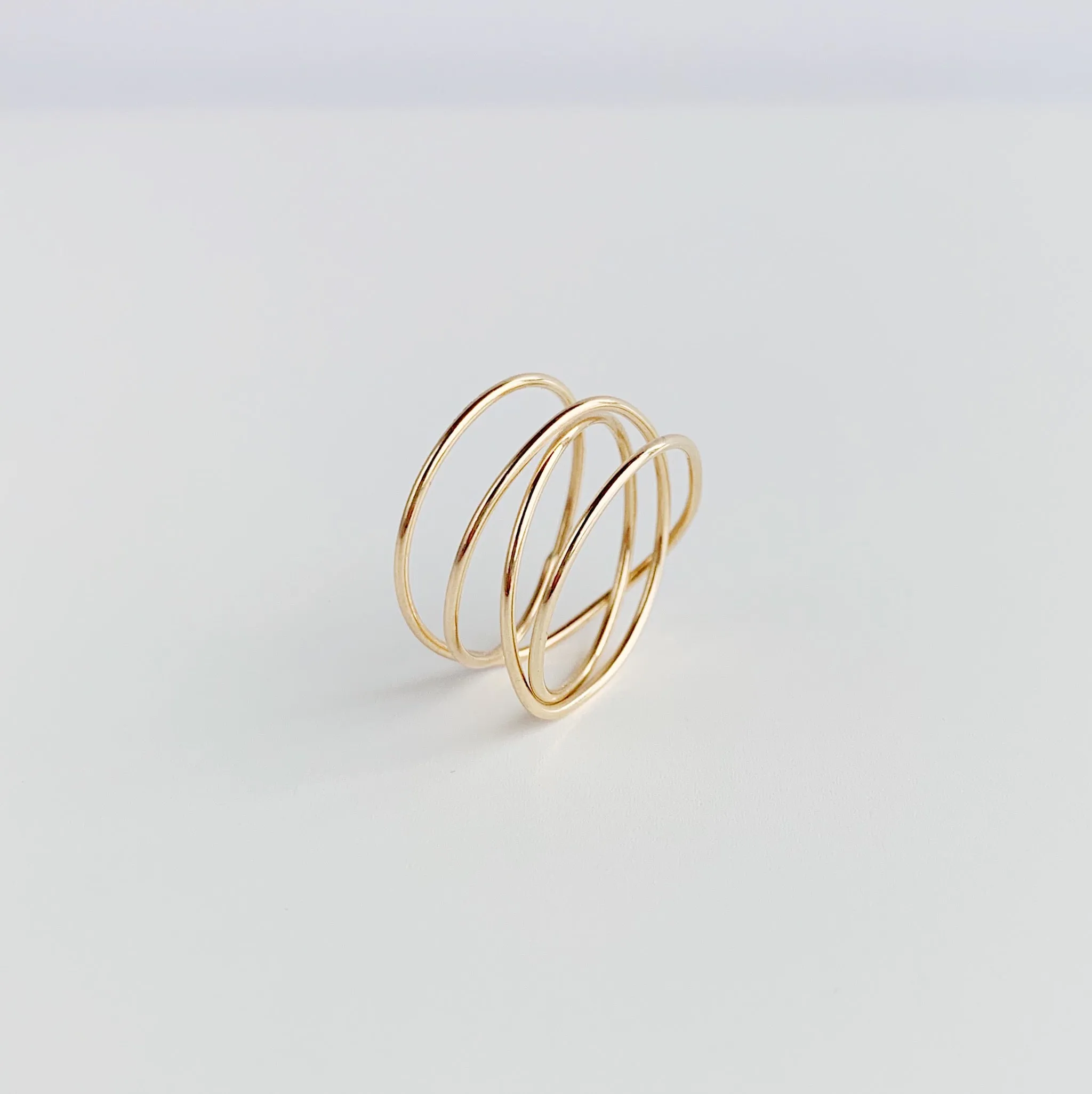 Woven 4-Band Ring