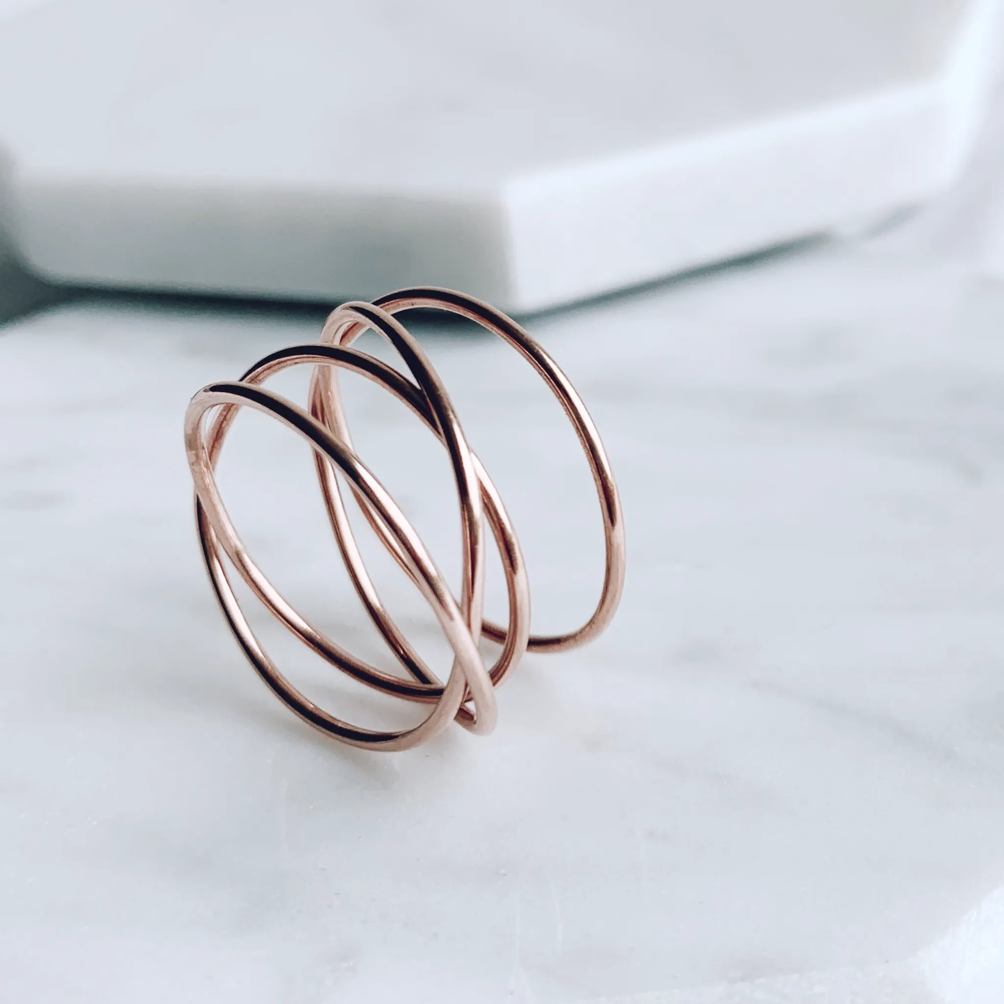 Woven 4-Band Ring